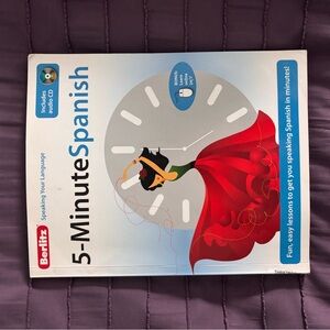 Berlitz 5-Minute Spanish Audio CD